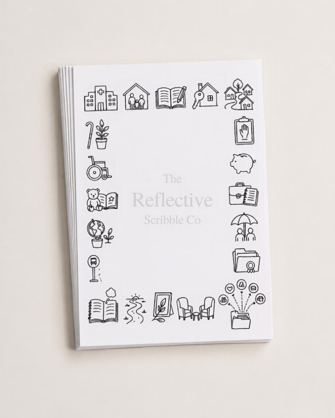 Reflective Scribble Pad